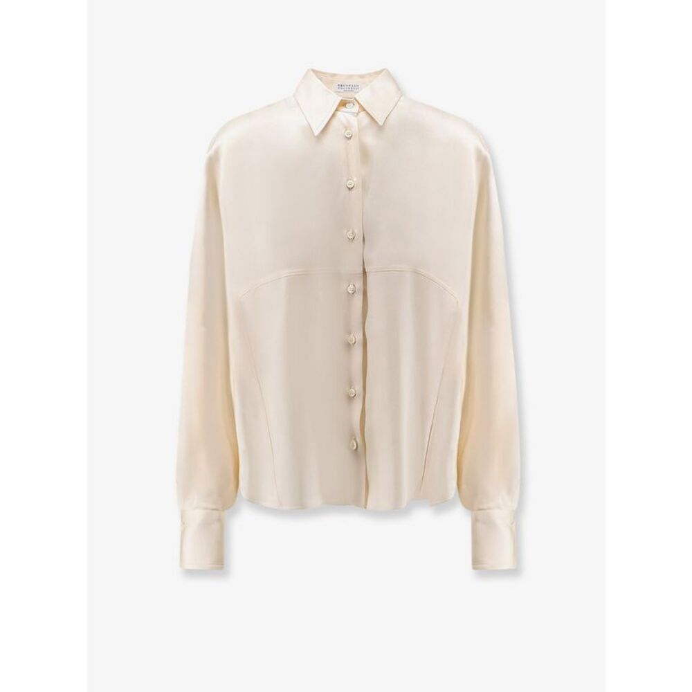 Brunello Cucinelli Women Silk Shirt